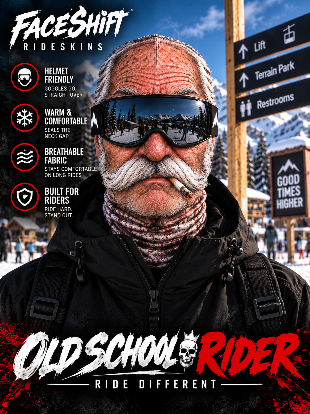 FaceShift™ RideSkins