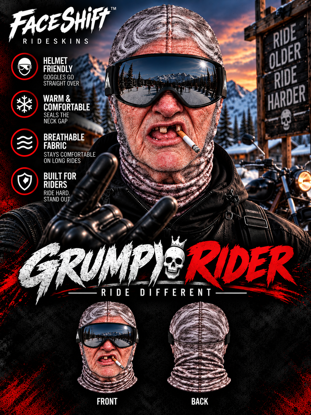FaceShift™ RideSkins