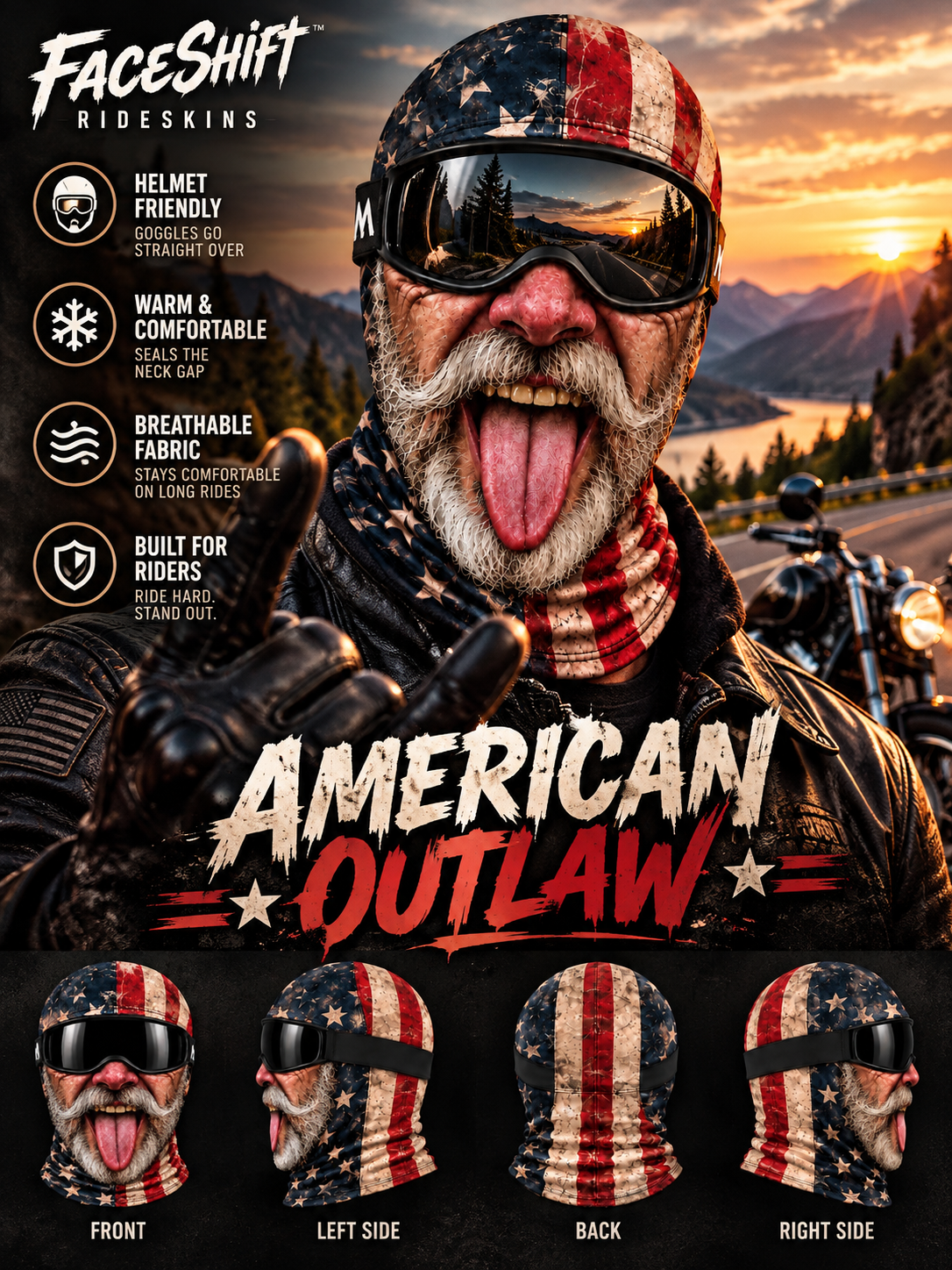 FaceShift™ RideSkins